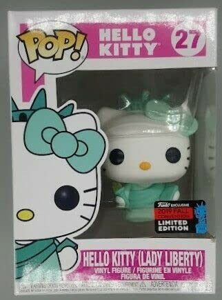 27 Hello Kitty (Lady Liberty) Sanrio 2019 Con Exc Funko POP - Box Damaged Funko