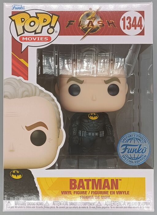 1344 Batman (Unmasked) - DC The Flash - Box Damaged Funko POP Funko