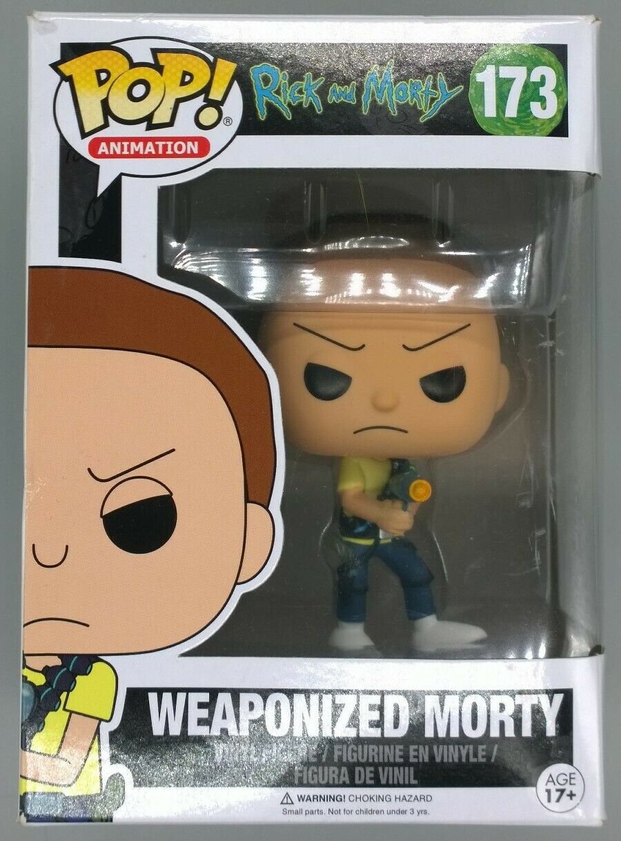 173 Weaponized Morty - Rick and Morty - Box Damaged Funko POP Funko