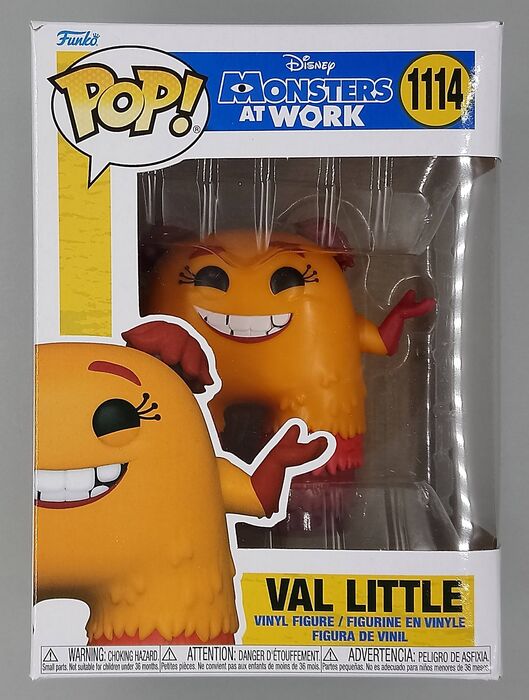 1114 Val Little - Disney Monsters at Work - New Funko POP Funko