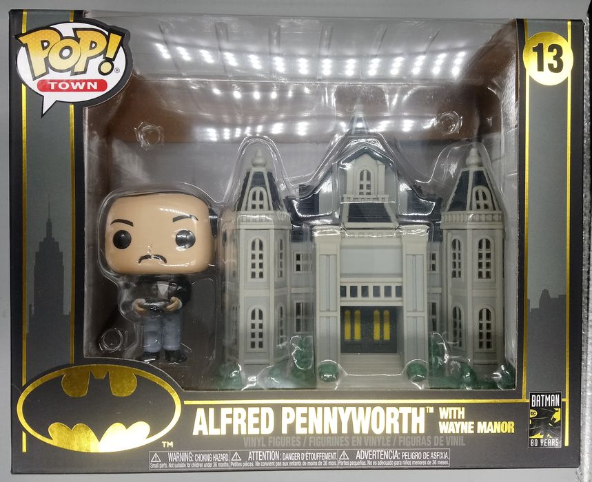 13 Alfred Pennyworth (with Wayne Manor) Town - Box Damaged Funko POP Funko
