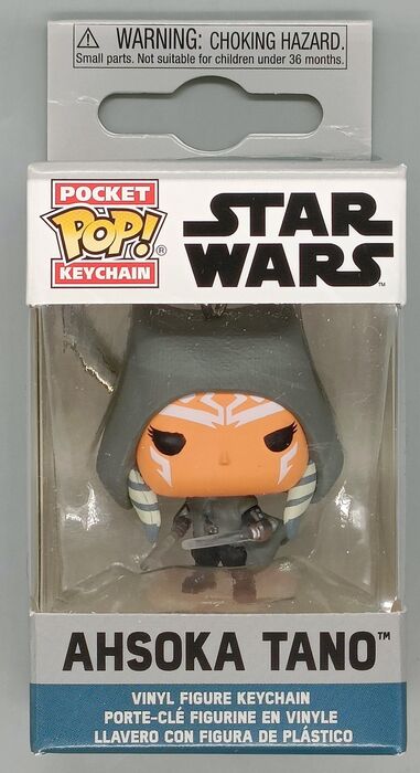 Ahsoka Tano With Dual Lightsabers Funko POP Keychain Star Wars Ahsoka Funko