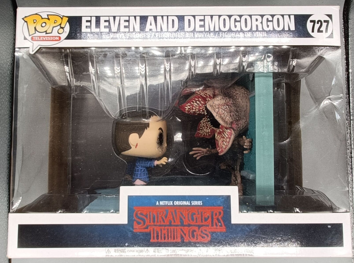 727 Eleven and Demogorgon - TV Moment - Stranger Things Funko POP - Damaged Box Funko