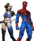 Marvel Rivals Marvel Legends Action Figure 2-Pack Spider-Man & Luna Snow 15 cm