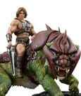 Masters of the Universe Art Scale Statue 1/10 He-Man and Battle Cat 33 cm