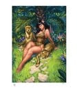 Bettie Page Fine Art Print Jungle Bettie 46 x 61 cm - unframed