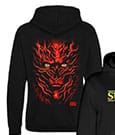 Stranger Things Hooded Sweater Vecna Posrerized