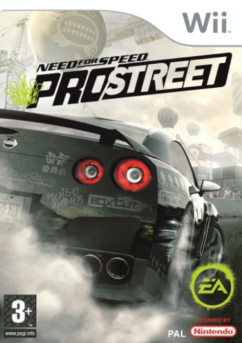 Need for Speed ProStreet for Nintendo Wii and Wii-U Nintendo