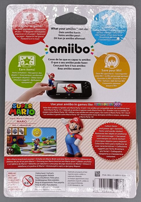 Nintendo amiibo Figure Mario amiibo - Super Mario Collection for Nintendo Wii-U