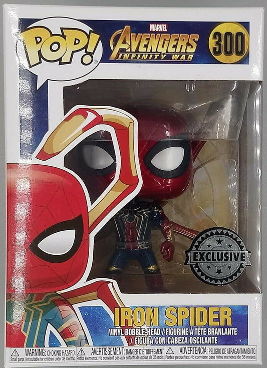 300 Iron Spider (w/ Legs) Marvel Avengers: Infinity War Funko POP Funko
