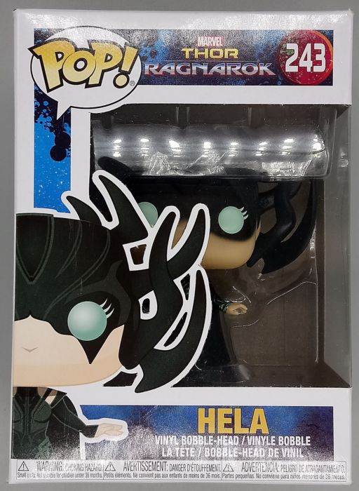 243 Hela - Marvel Thor Ragnarok - Box Damaged Funko POP Funko