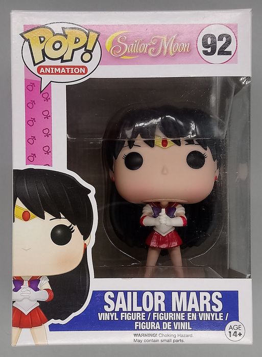 92 Sailor Mars - Sailor Moon - Box Damaged Funko POP Funko