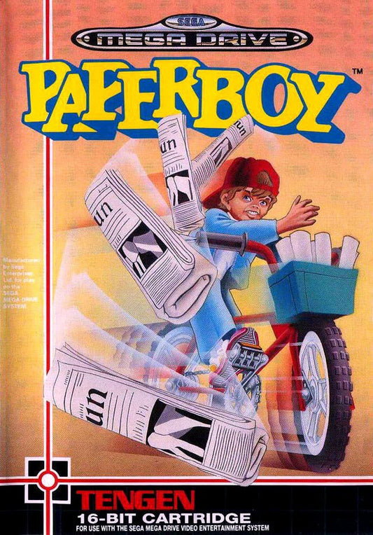Paperboy for Sega MegaDrive Mega Drive - UK CIB Sega