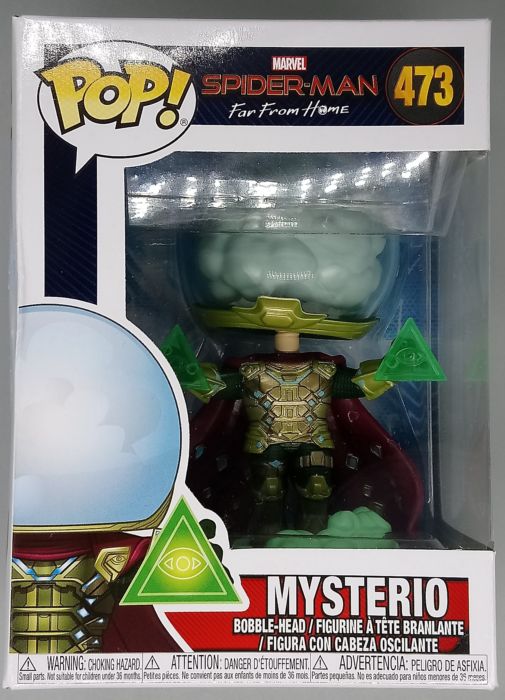 473 Mysterio - Marvel Spiderman Far from Home Box Damaged Funko POP Funko