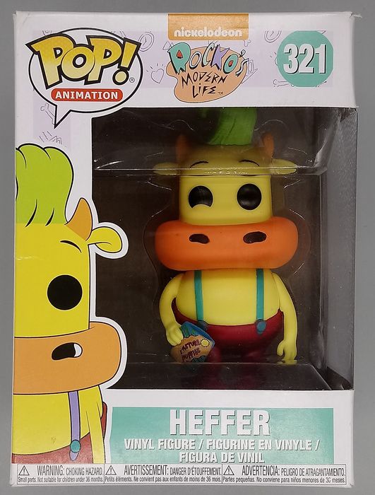 321 Heffer - Nickelodeon: Rocko's Modern Life - Box Damaged Funko POP Funko