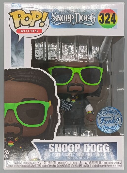 324 Snoop Dogg (w/ Microphone) Rocks Funko POP Funko