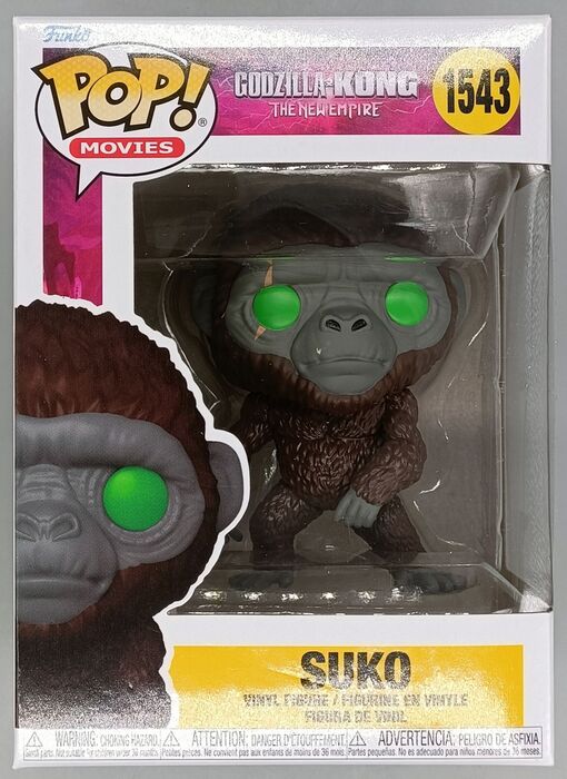 1543 Suko - Godzilla X Kong: the New Empire Funko POP - Brand New Funko