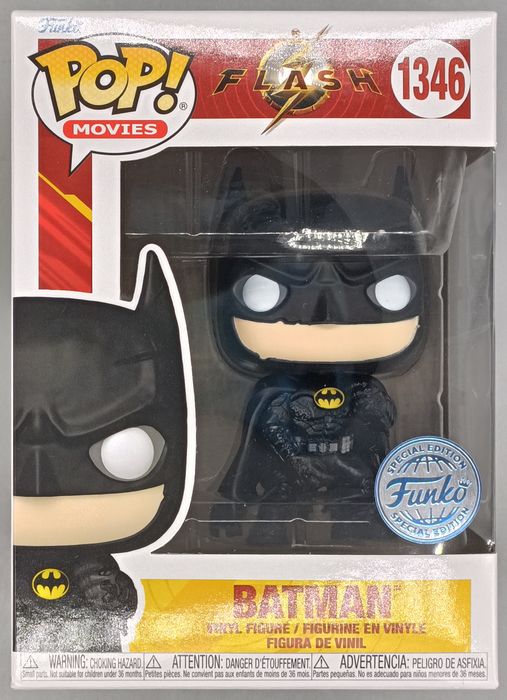 1346 Batman (Battle-Worn) - DC The Flash Funko POP