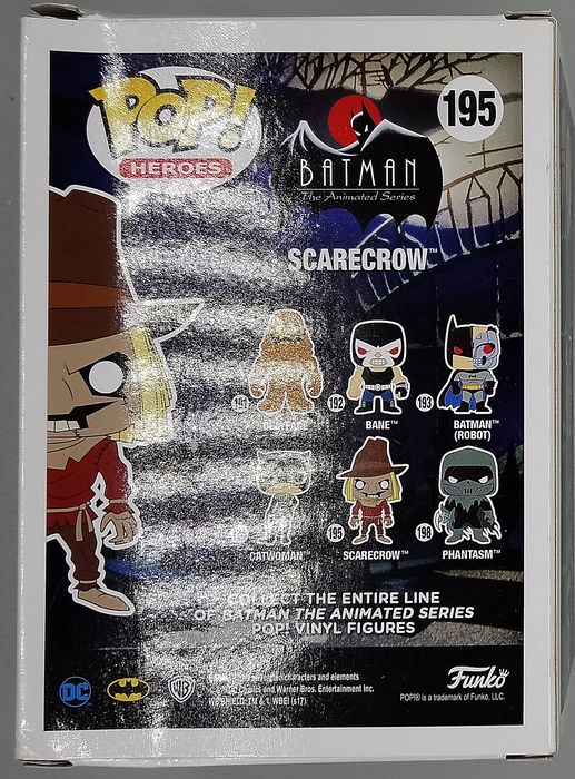 195 Scarecrow - DC - Batman Animated Series - Box Damaged Funko POP