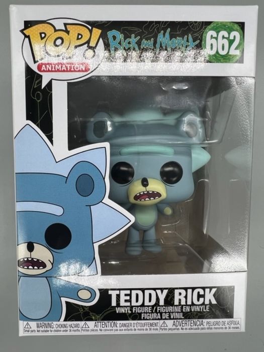 662 Teddy Rick - Rick and Morty Funko POP Funko