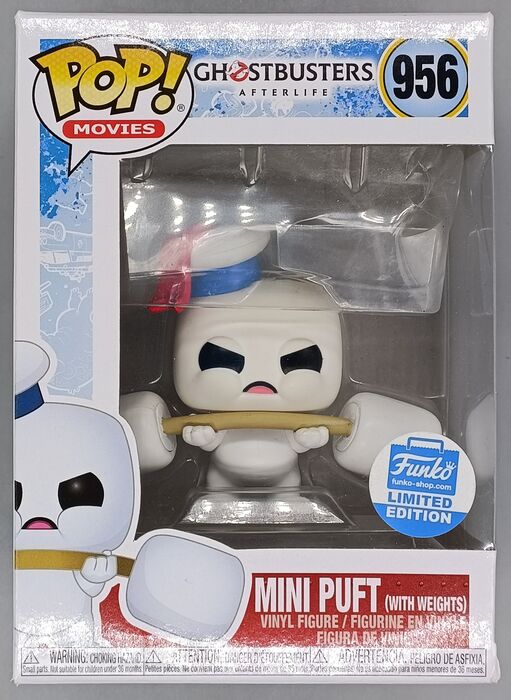 956 Mini Puft (with Weights) Ghostbusters Afterlife Box Damaged Funko POP Funko