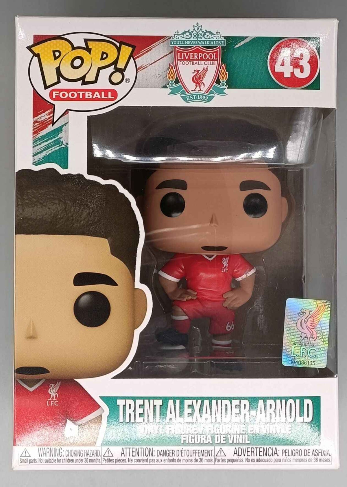 43 Trent Alexander-Arnold - Liverpool FC - Football Funko POP Funko