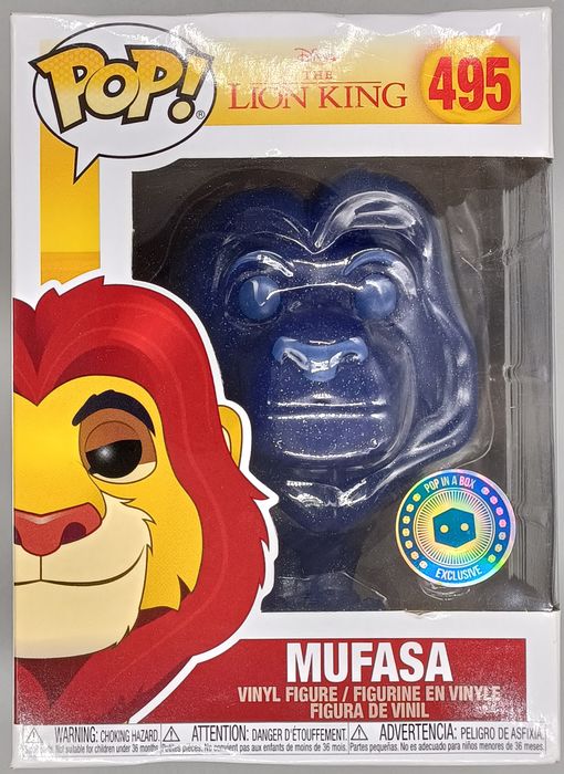 495 Mufasa (Spirit) - Disney Lion King Box Damaged Funko POP Funko