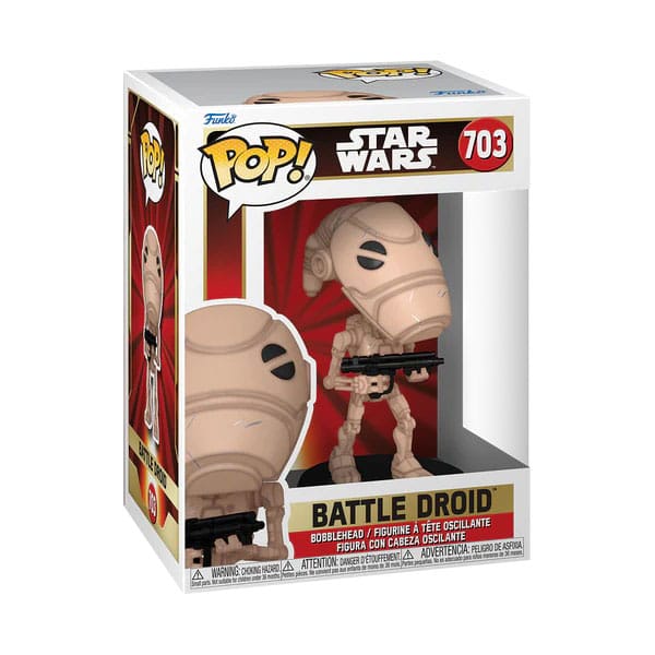 703 Battle Droid - Star Wars The Phantom Menace Anniversary Funko POP - Brand New Funko