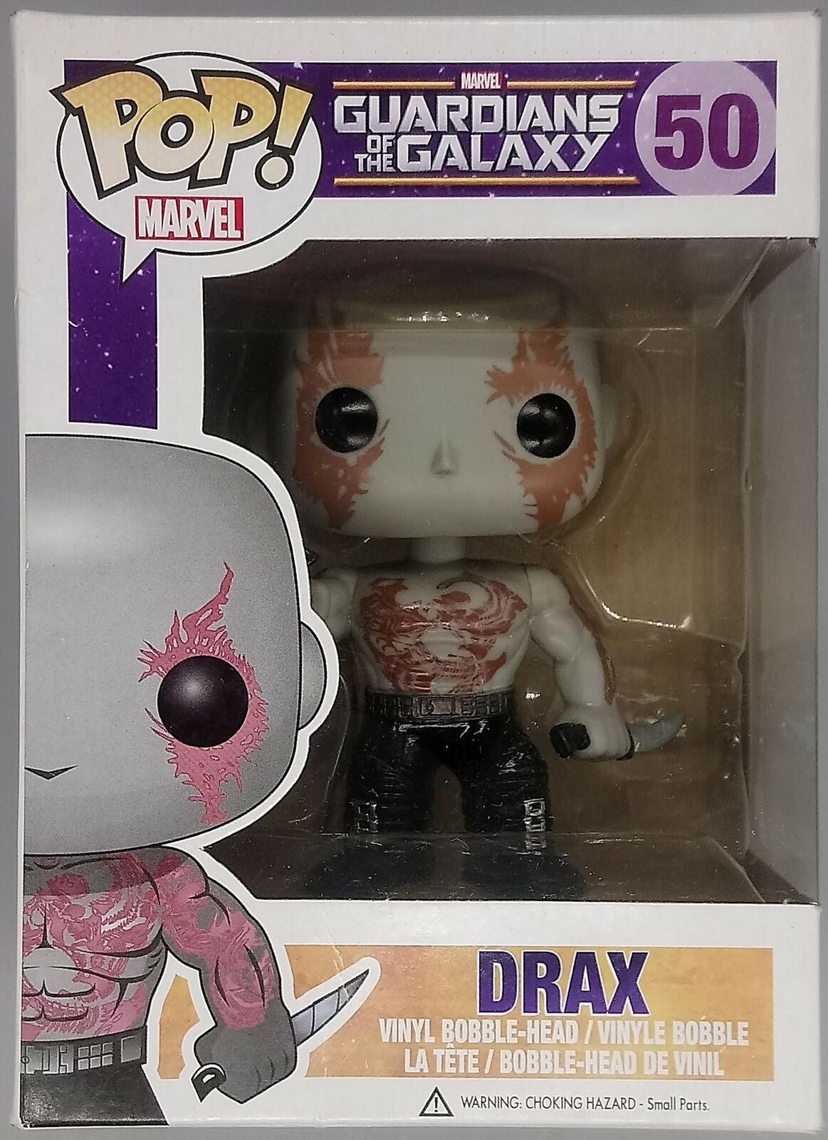 50 Drax - Marvel Guardians of the Galaxy - Box Damaged Funko POP Funko
