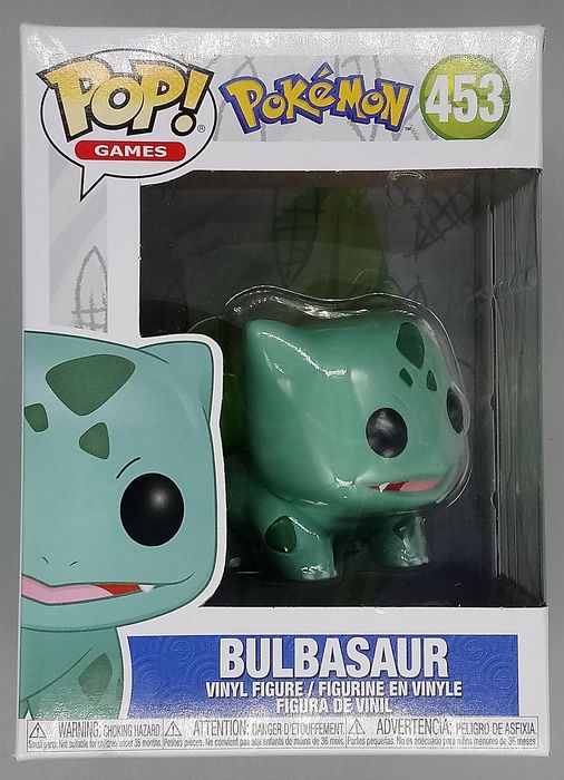453 Bulbasaur - Pokemon - Funko POP - Box Damaged Funko