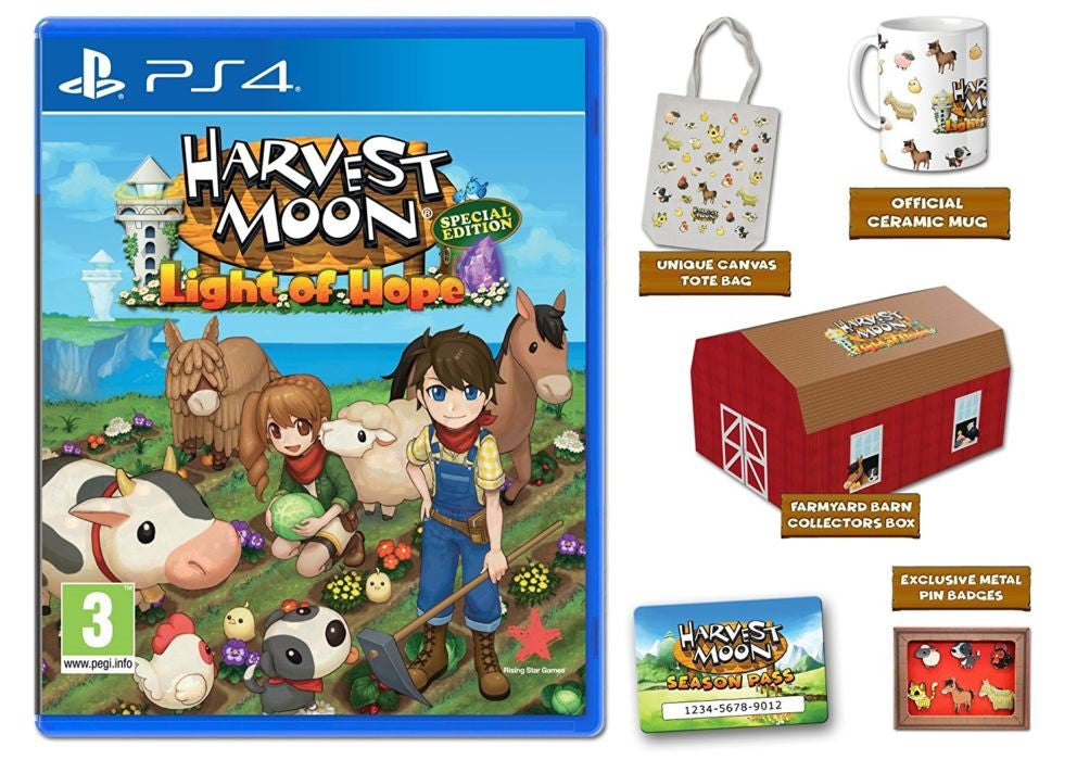 Harvest Moon: Light of Hope Collectors Edition for Sony PlayStation 4 (PS4) PlayStation
