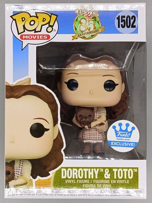 1502 Dorothy & Toto (Sepia) The Wizard of Oz 85th Anniversary Exclusive Funko POP Funko