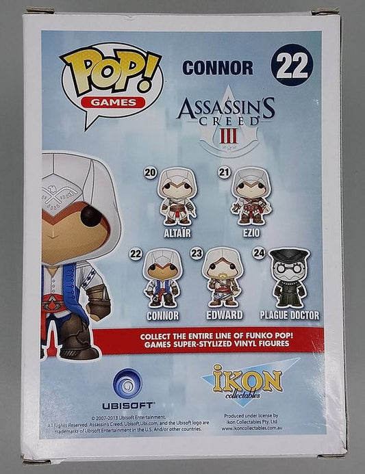 22 Connor - Assassin's Creed III - Box Damaged Funko POP