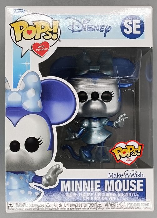 SE Minnie Mouse (MakeAWish) Metallic - Disney Funko POP Funko