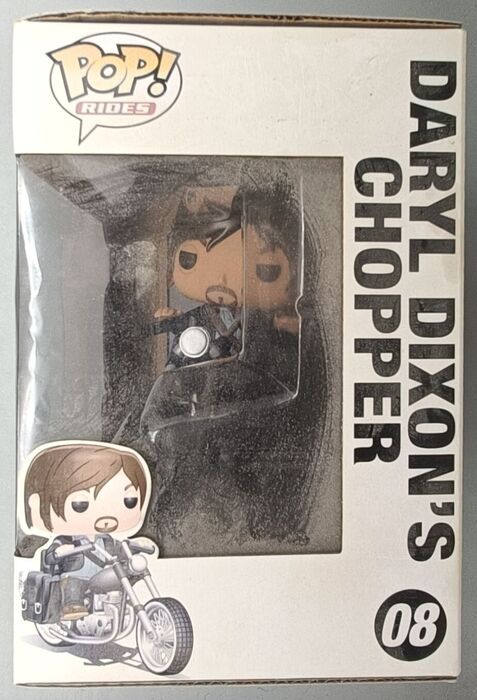 08 Daryl Dixon's Chopper - Rides - The Walking Dead - Box Damaged Funko POP