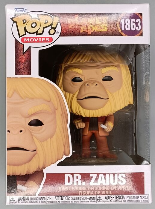 1863 Dr. Zaius - Planet of the Apes Funko POP - Brand New