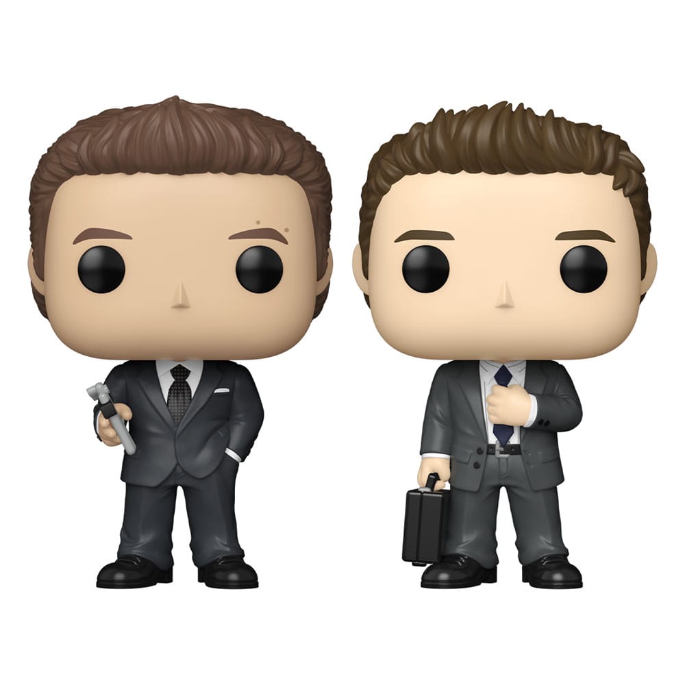 2 Pack Harvey Specter & Michael Ross - Suits Funko POP - Brand New