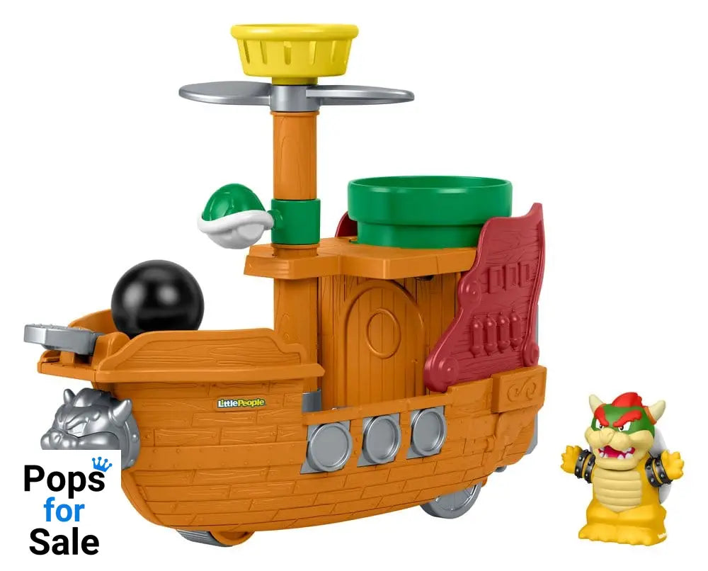 My Mario Little People Playset Bowser's Airship