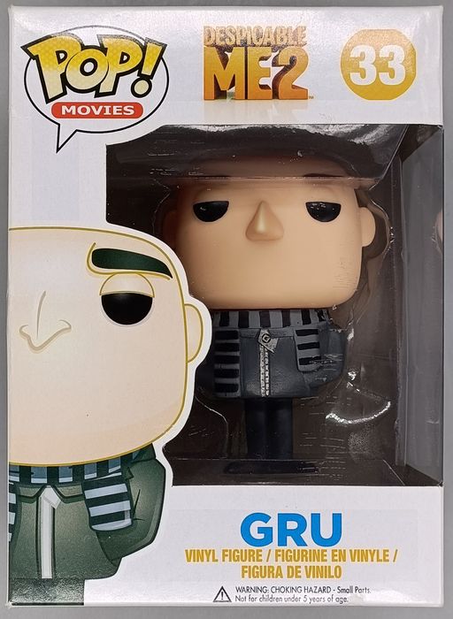 33 Gru - Despicable Me 2 - Box Damaged Funko POP Funko