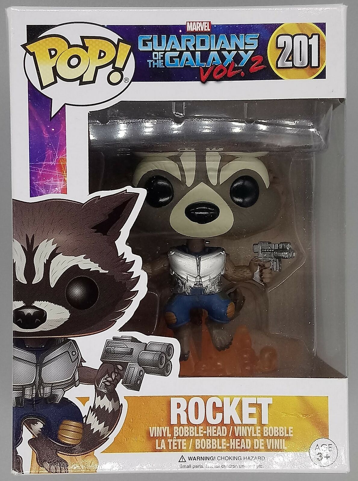 201 Rocket (Jet Pack) Marvel Guardians of the Galaxy Vol 2 Funko POP Funko