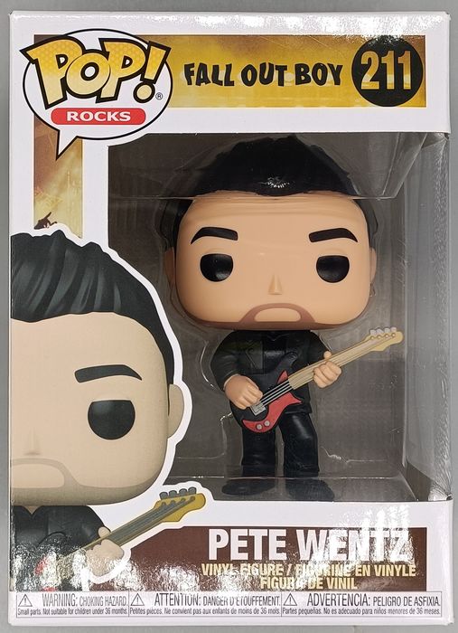 211 Pete Wentz - Rocks - Fall Out Boy Funko POP - FanofThings.co.uk