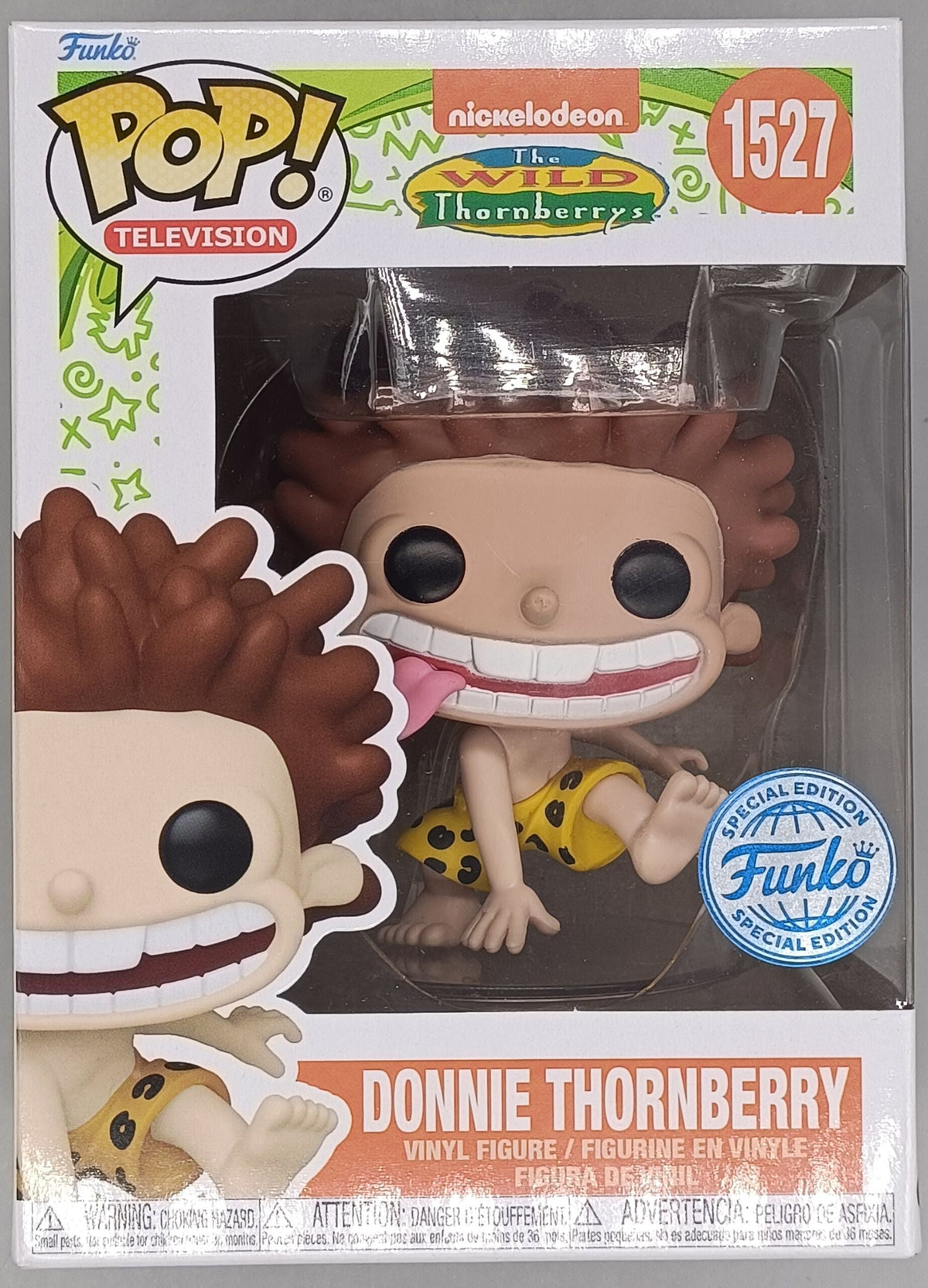 1527 Donnie Thornberry - The Wild Thornberrys Funko POP - Brand New Funko