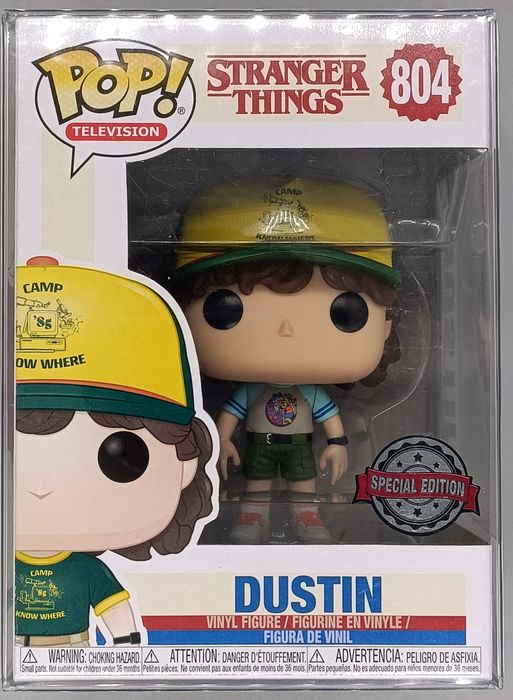 804 Dustin (Camp- Gray) - Stranger Things Funko POP