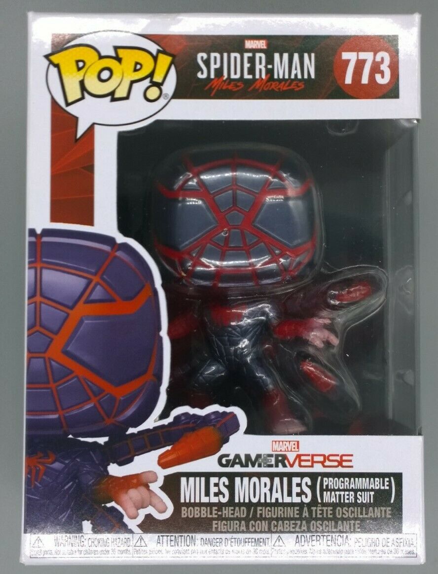 773 Miles Morales Programmable Suit Marvel Spider-Man Game Funko POP Funko