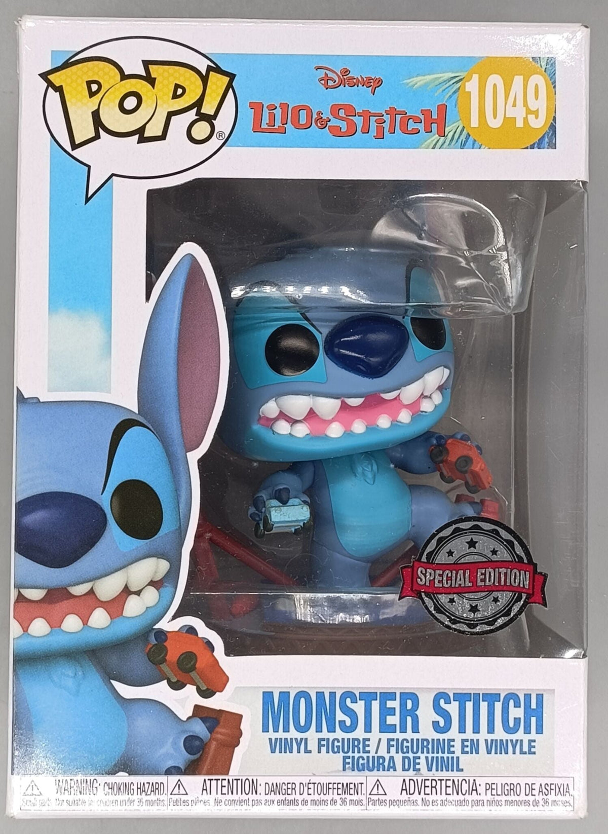 1049 Monster Stitch - Disney Lilo & Stitch - Funko POP - Box Damaged Funko