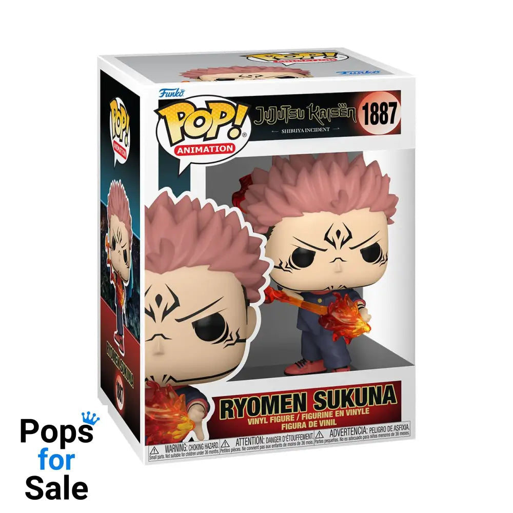 1887 Ryomen Sukuna (Fire Arrow) - Jujutsu Kaisen Funko POP PRESALE Funko