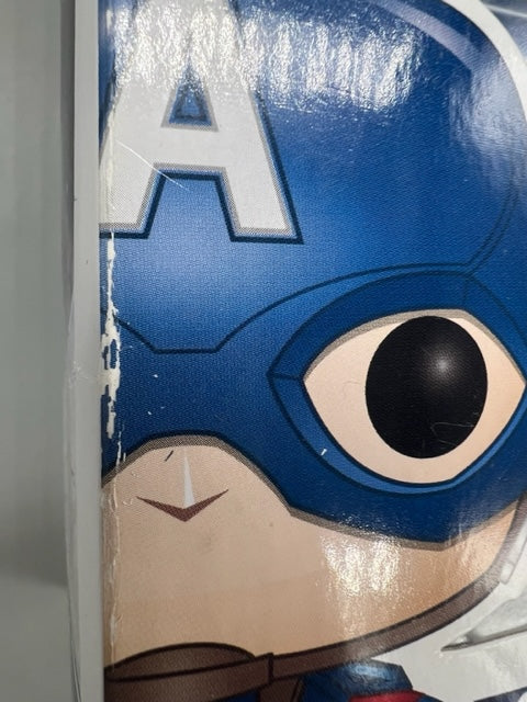 137 Captain America (Action Pose) Marvel - Civil War Box Damaged Funko POP