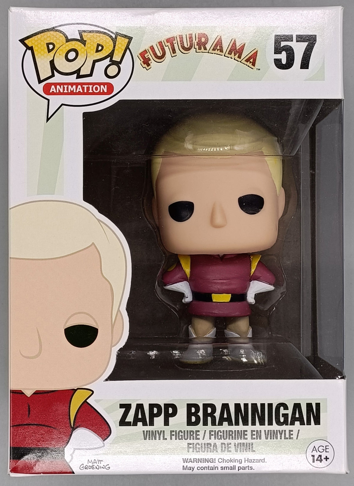 57 Zapp Brannigan - Futurama Funko POP Funko