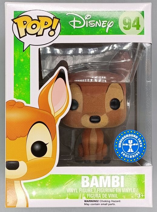 94 Bambi - Flocked - Disney Bambi Funko POP Funko