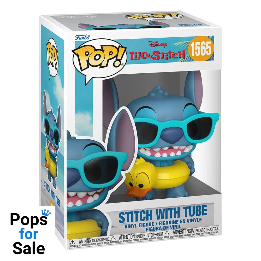 1565 Stitch with Tube - Disney Lilo & Stitch Funko POP PRESALE Funko
